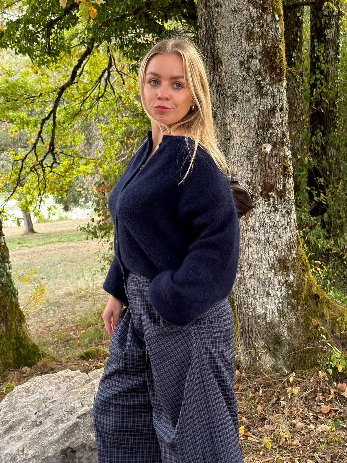 Gilet MARGAUX bleu marine