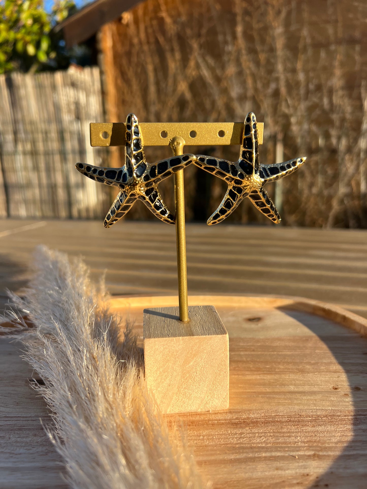 Boucles d’oreilles étoiles