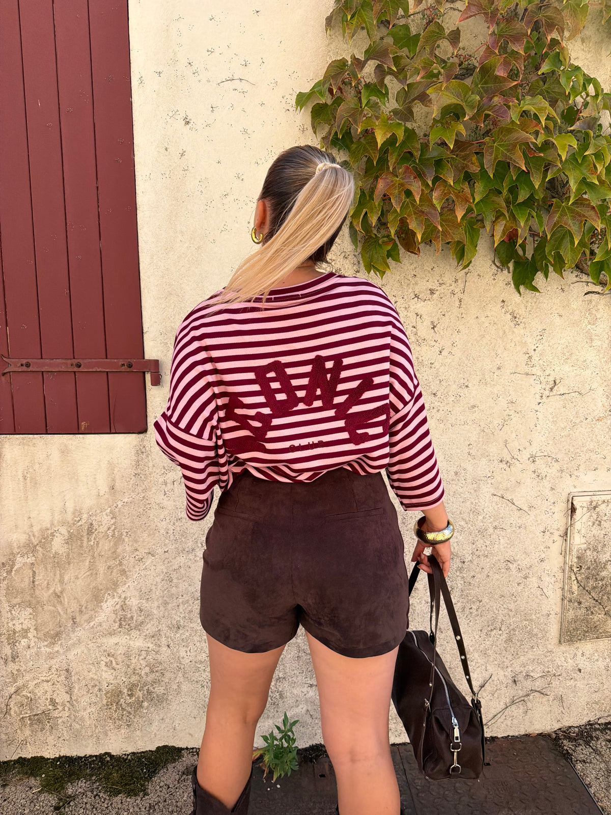 Sweat-Shirt ICONIC bordeaux