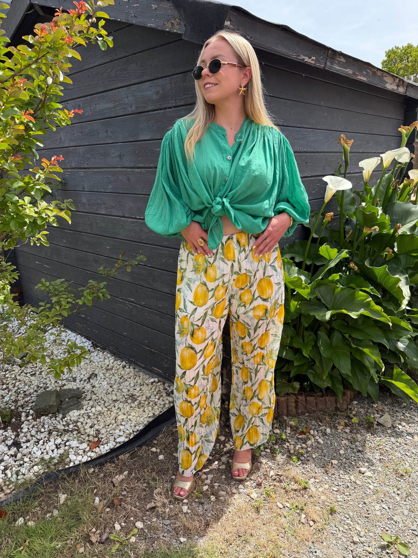Pantalon citron