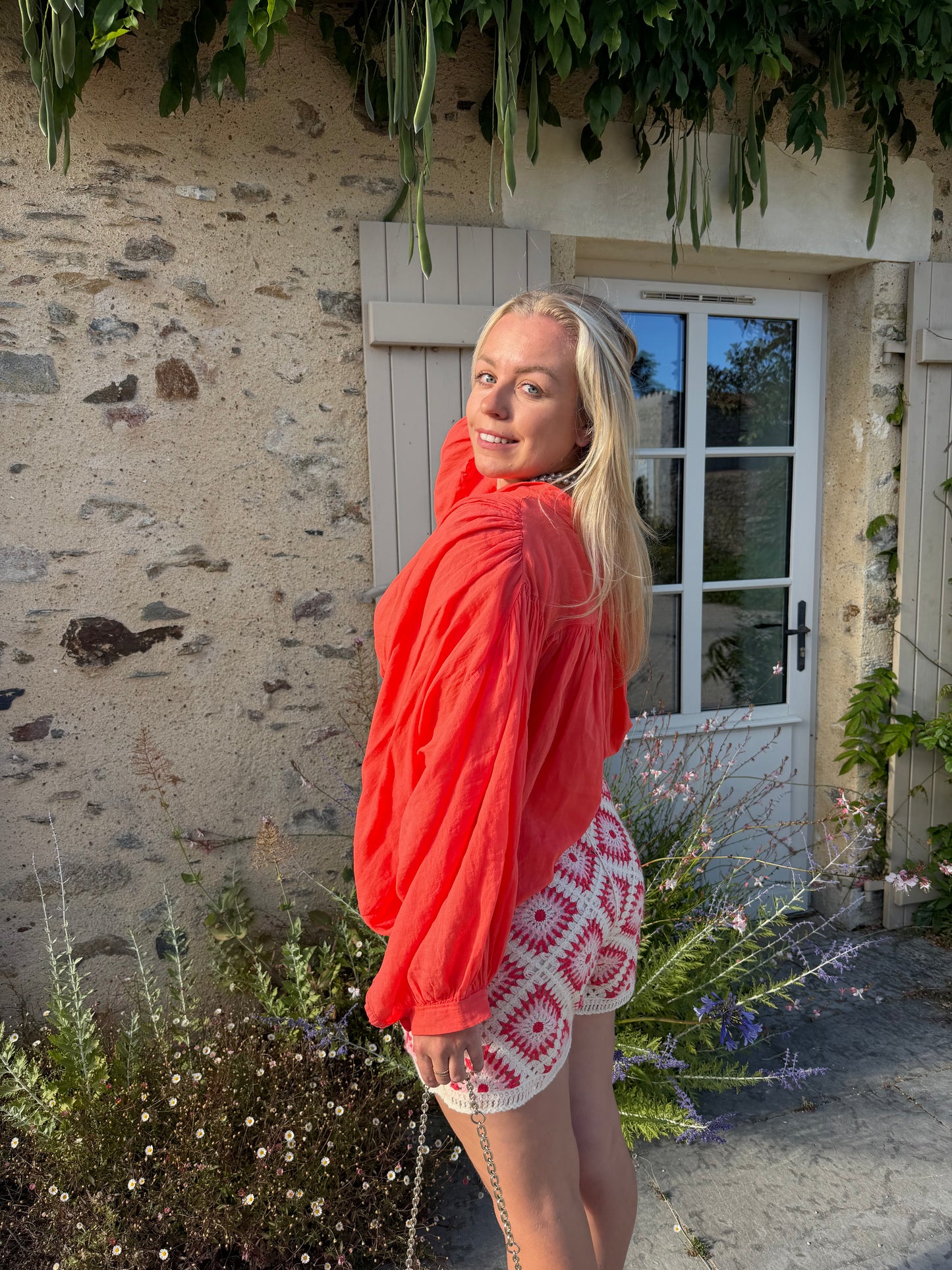 Blouse SUMMER rouge