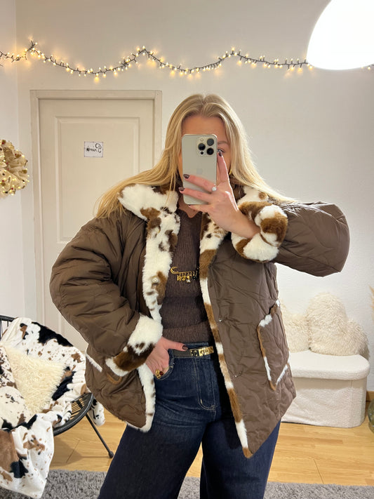 Manteau Cow Reversible