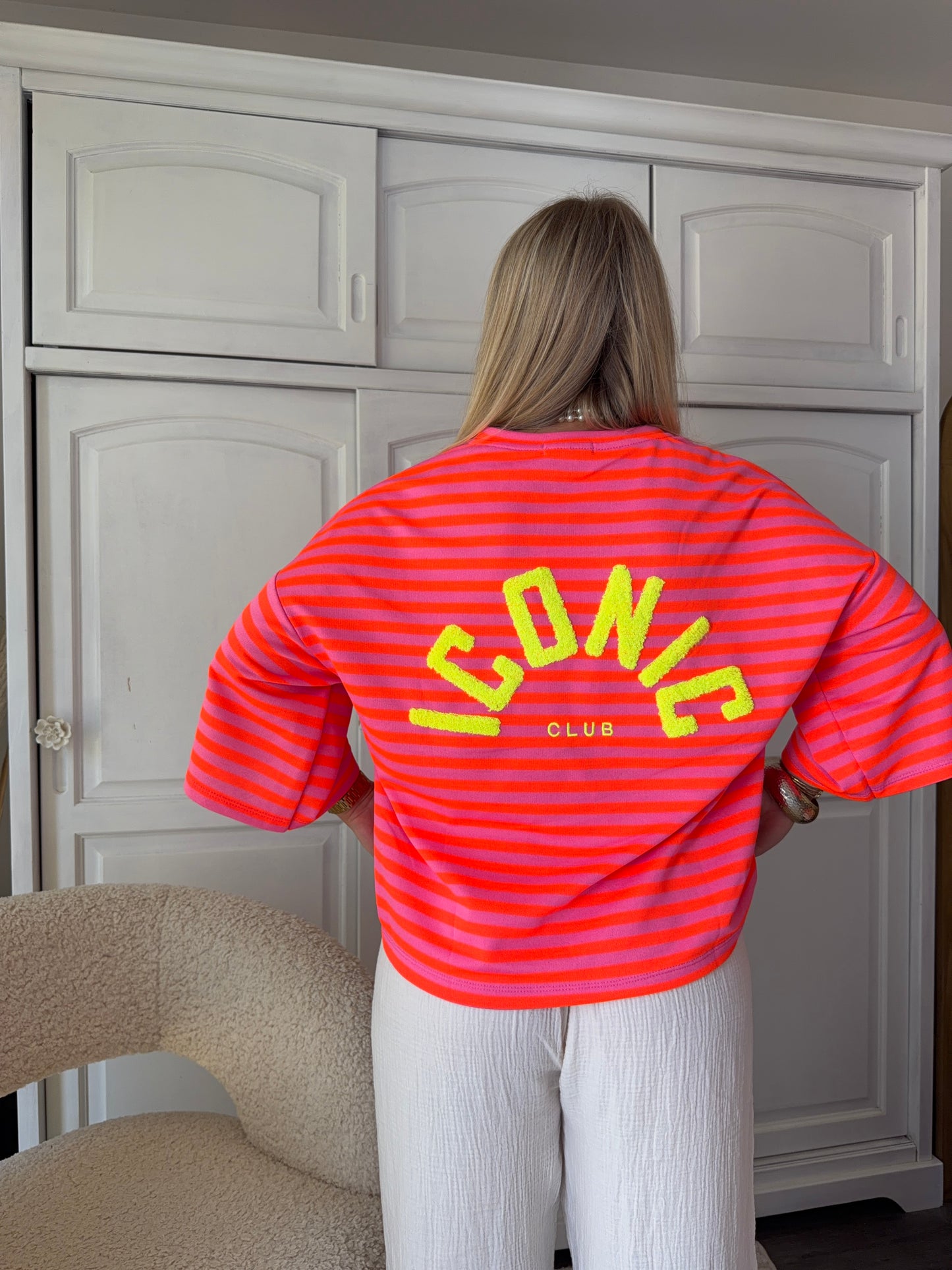 Sweat-Shirt ICONIC Corail