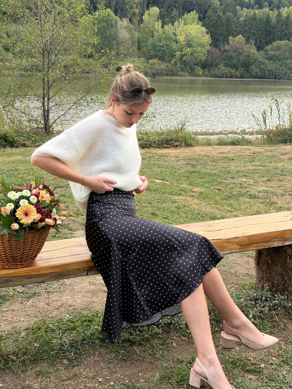 Pull SOLÈNE blanc