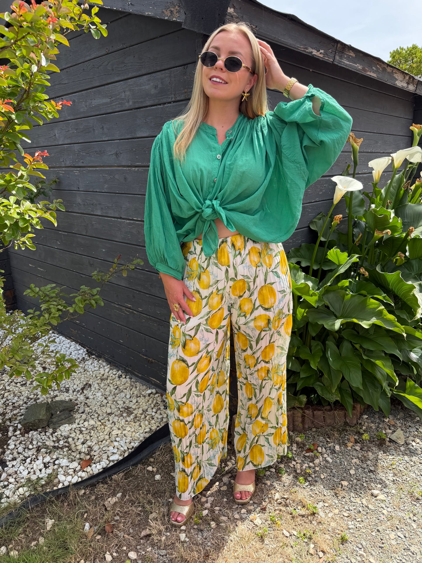 Pantalon citron