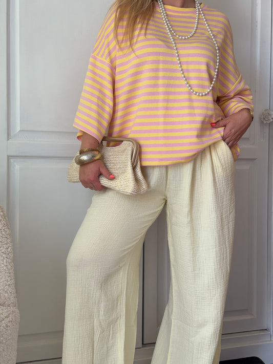 Pantalon EMY Jaune