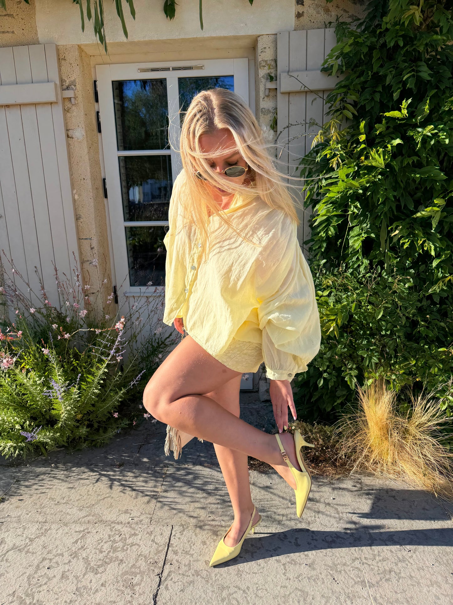 Blouse SUMMER jaune