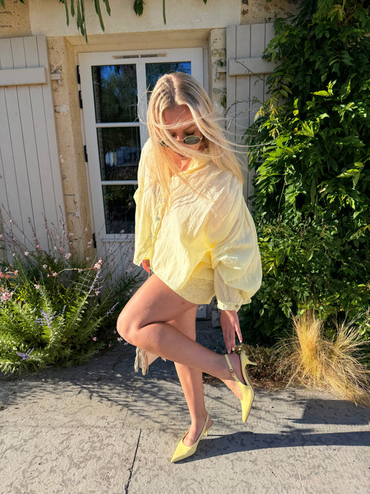 Blouse SUMMER jaune