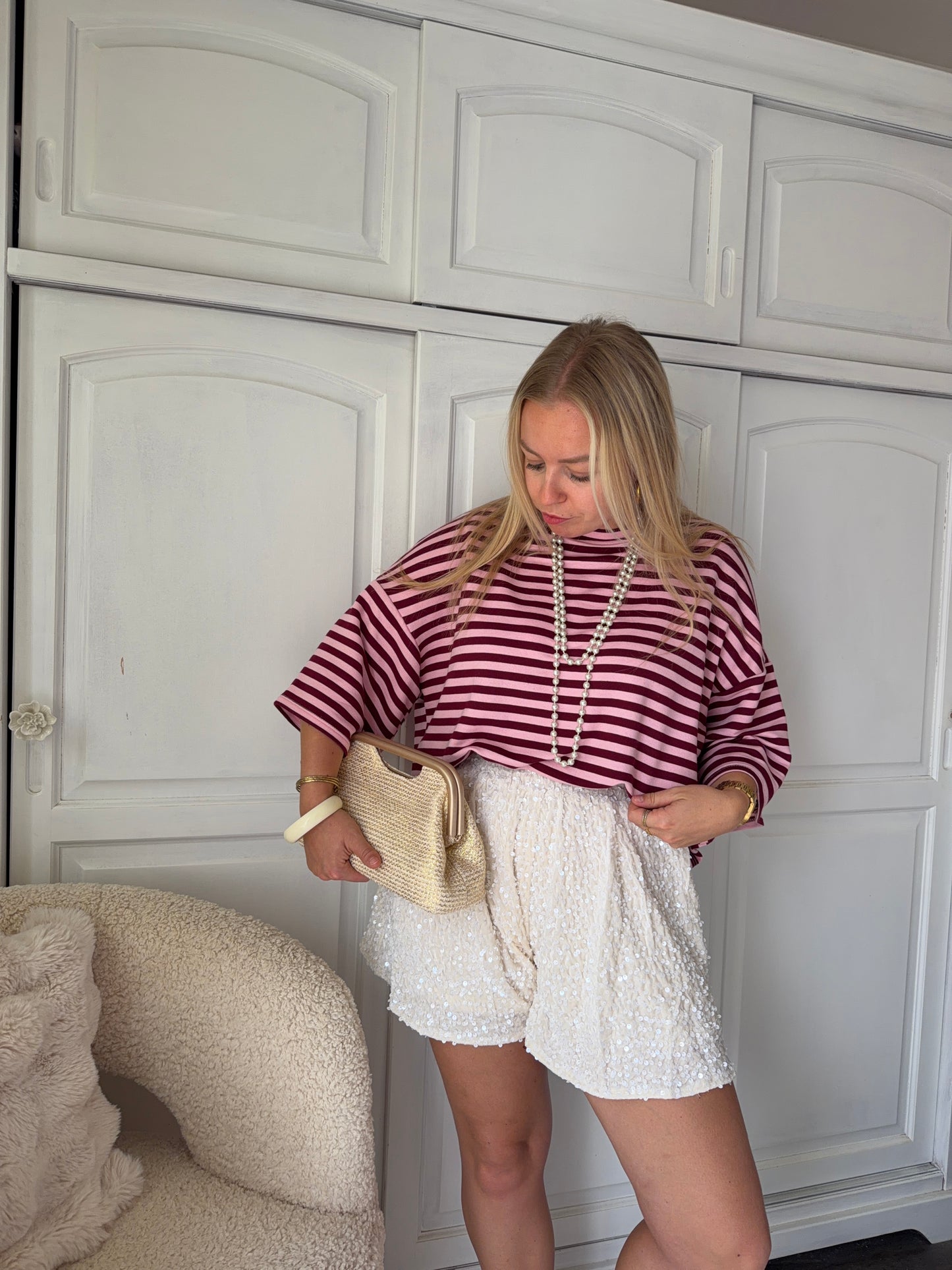 Sweat-Shirt ICONIC bordeaux