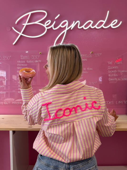 Chemise ICONIC rose