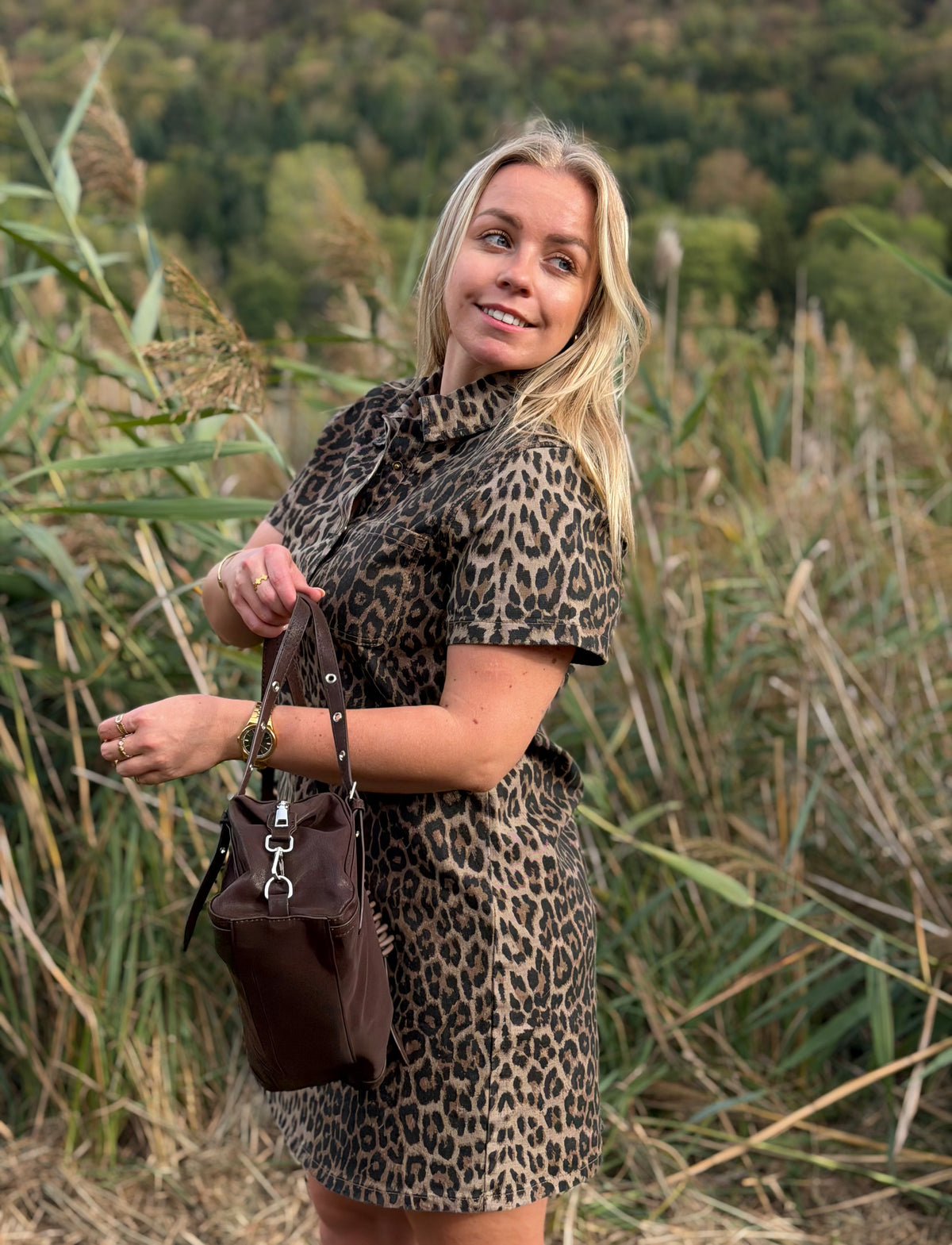 Robe MARILINE léopard