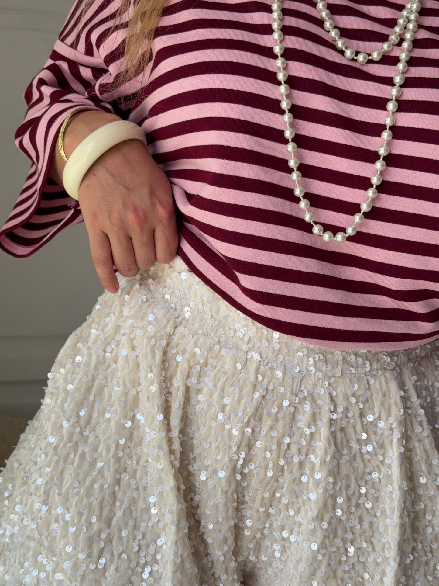 Short paillettes