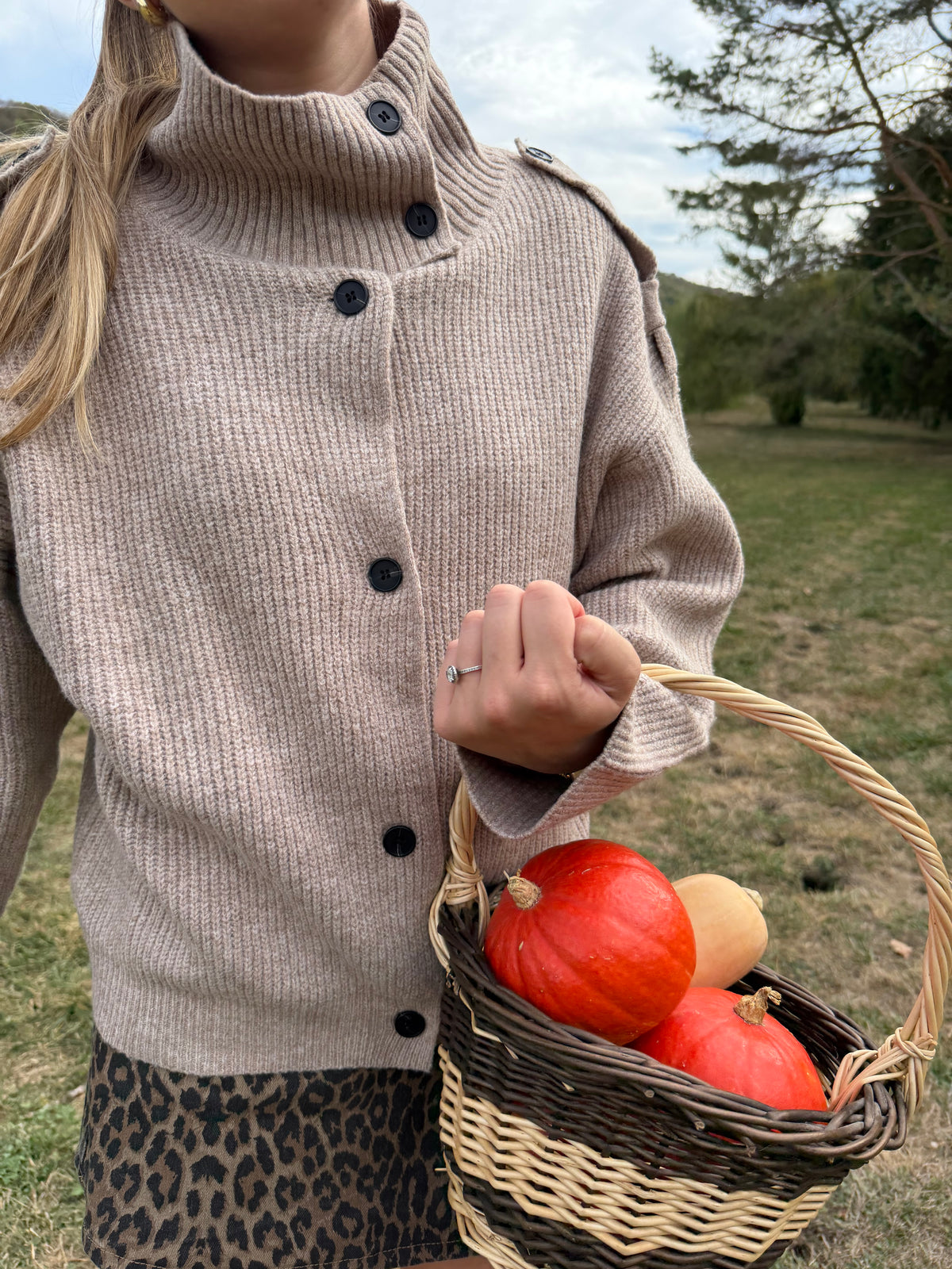 gilet JADE taupe