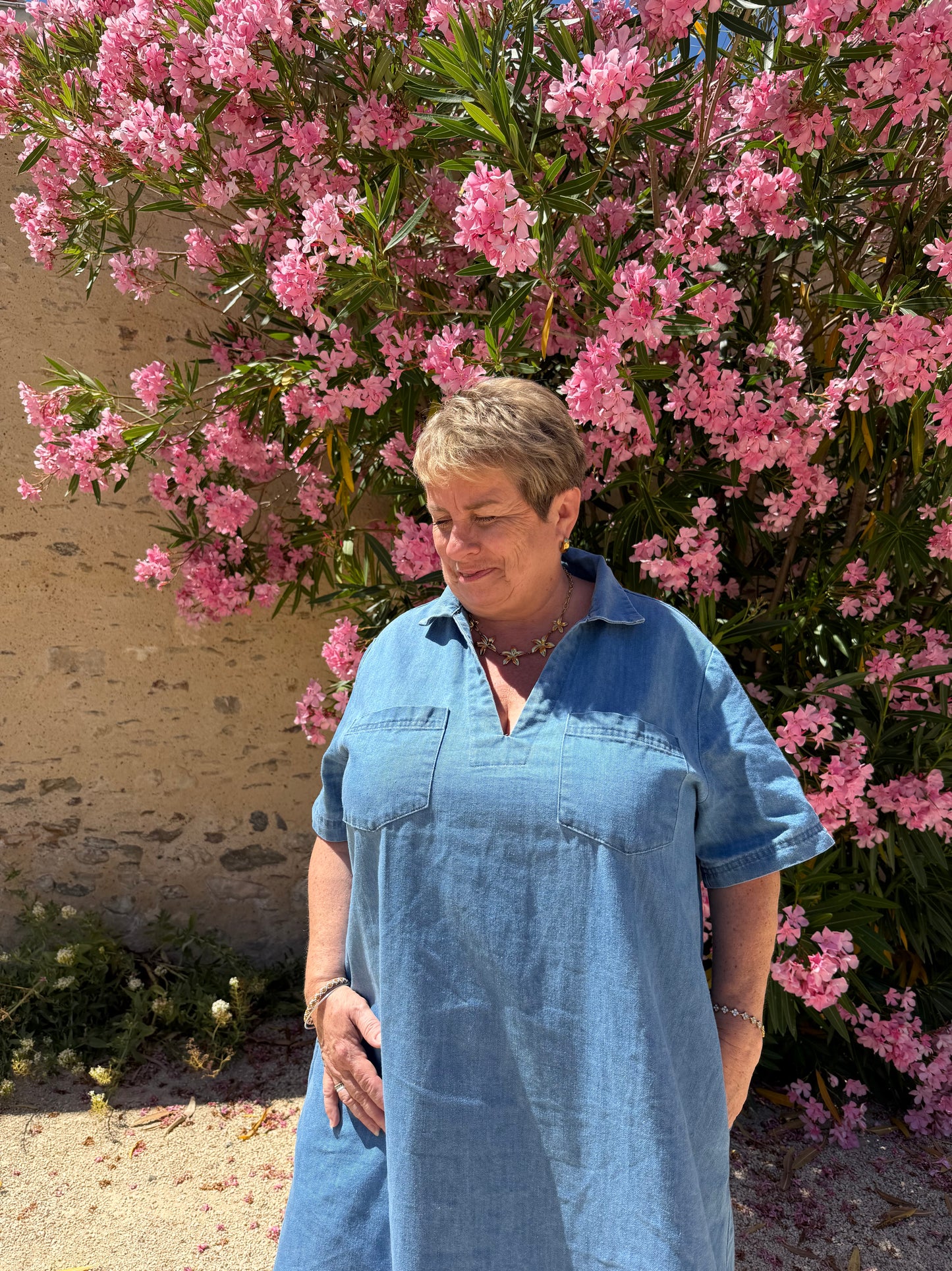 Robe en Jean GRANDE TAILLE