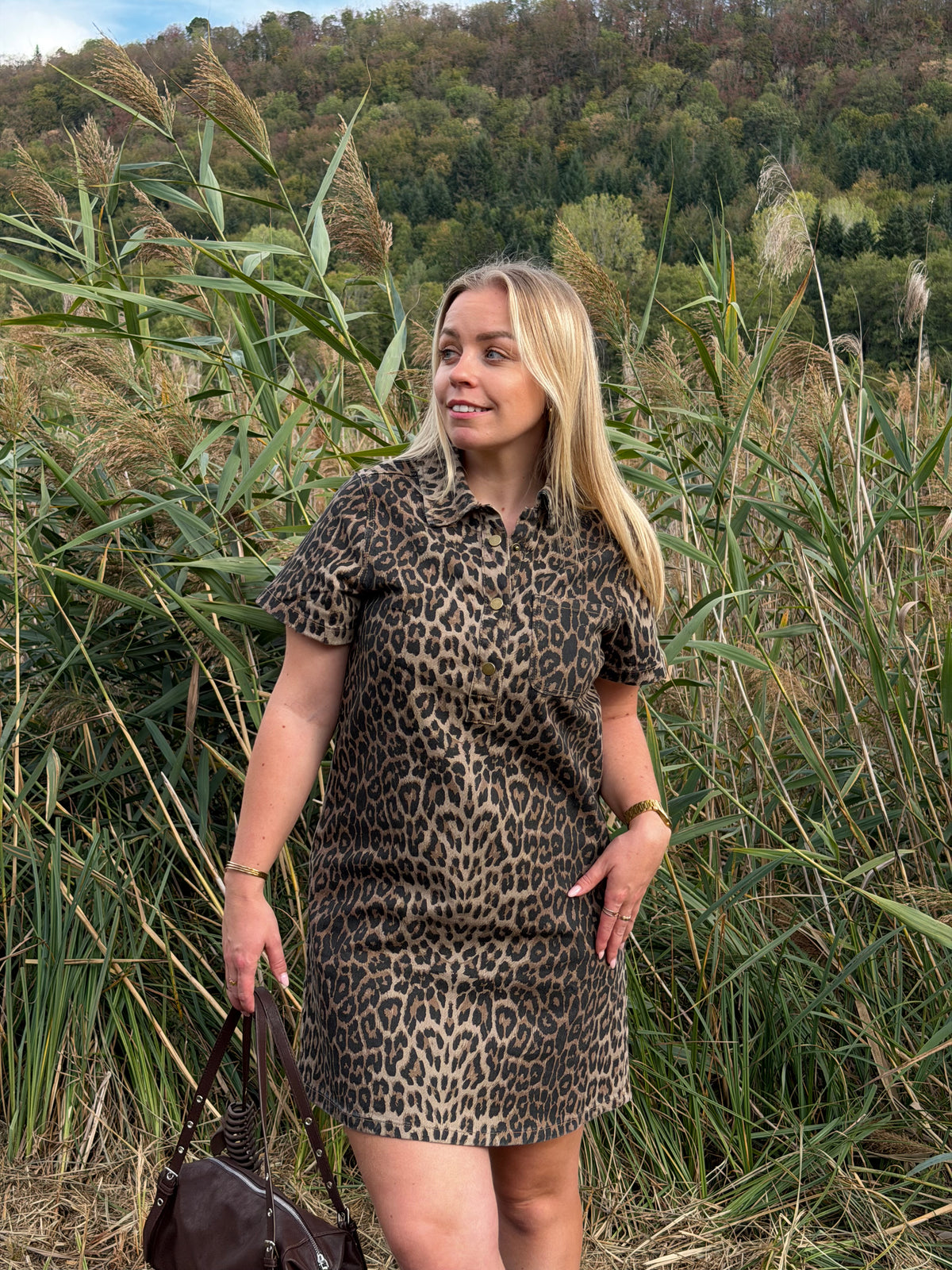 Robe MARILINE léopard