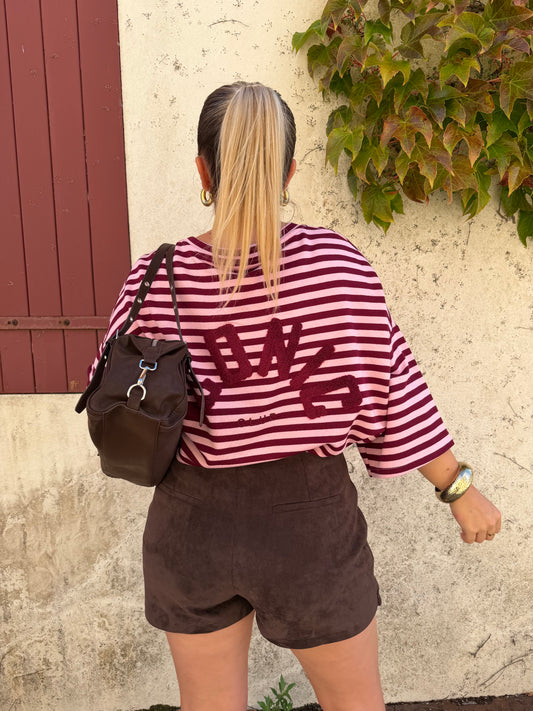 Sweat-Shirt ICONIC bordeaux