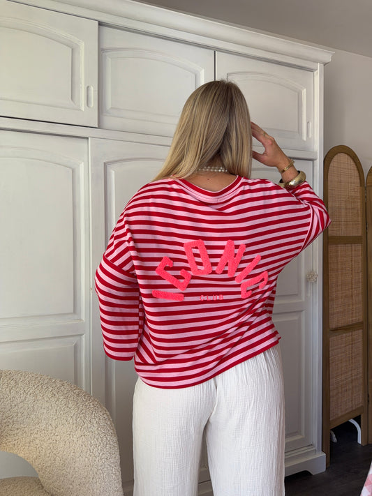 Sweat-Shirt ICONIC Bordeaux