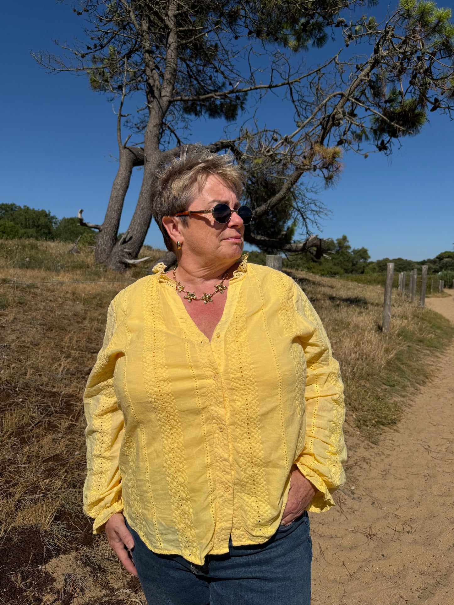 Chemisier KARINE GRANDE TAILLE