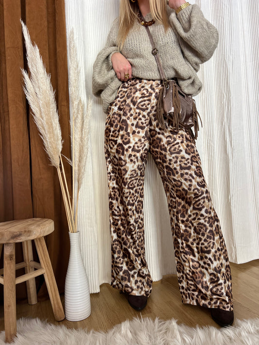 Pantalon Léopard