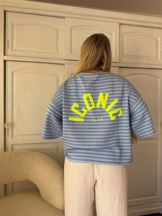 Sweat-Shirt ICONIC Bleu
