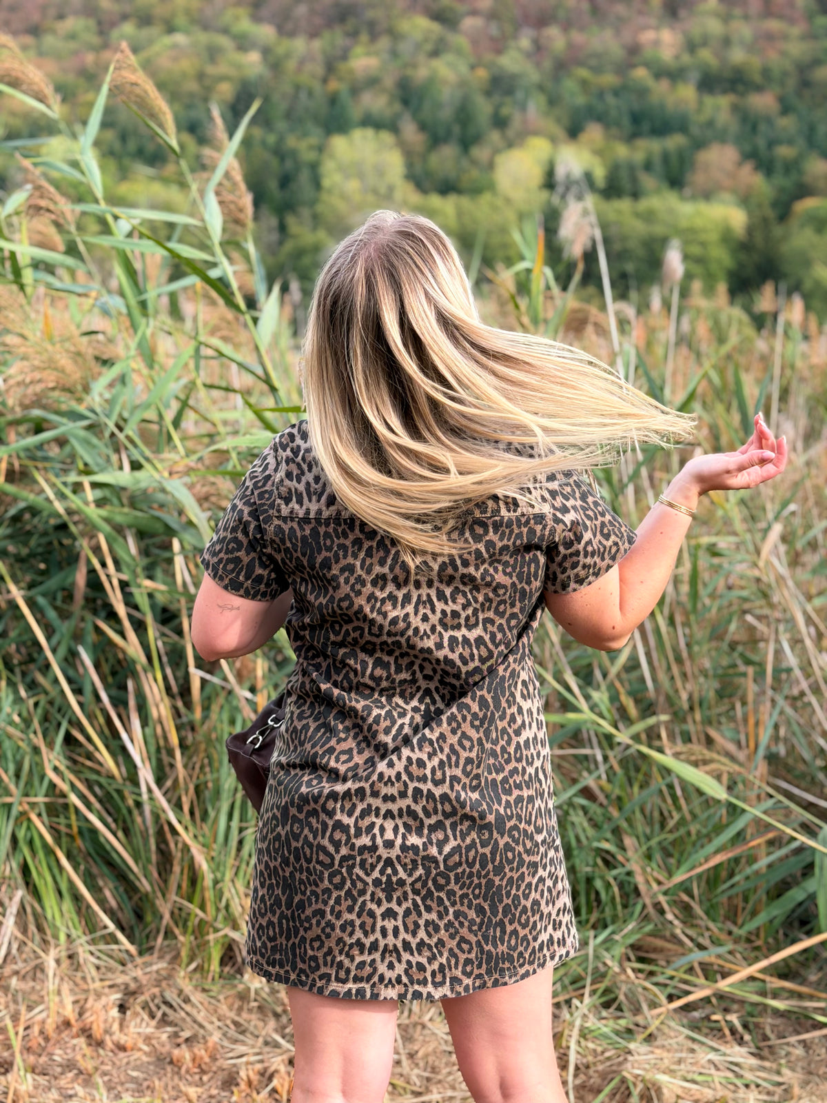 Robe MARILINE léopard