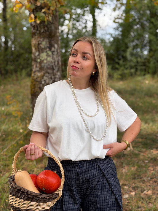 T-shirt NAOMIE blanc